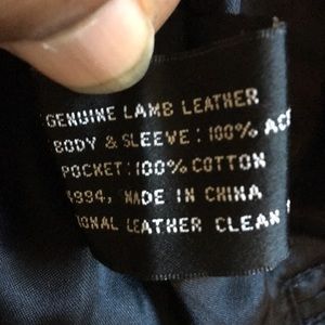 Genuine Lamb Leather Jacket